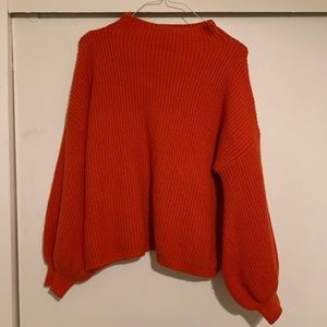 Oversized Red Sweater